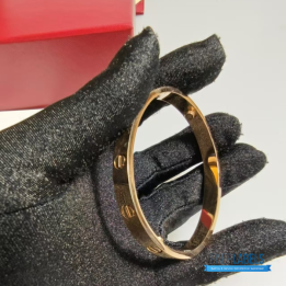 QC Cartier Love Bracelet in 18K Yellow Gold