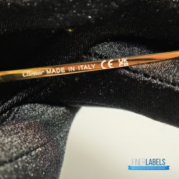 QC Cartier Signature C de Cartier Rimless Sunglasses 