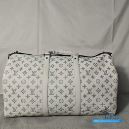 Louis Vuitton Keepall Bandoulière 50 White