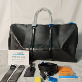 Louis Vuitton x Supreme Keepall Bandouliere Bag Black