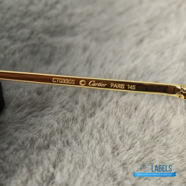 QC Cartier Rimless Sunglasses