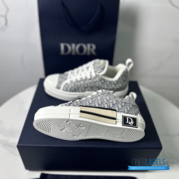QC Christian Dior Oblique Jacquard B23 Low-Top Sneakers