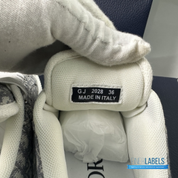 QC Christian Dior Oblique Jacquard B23 Low-Top Sneakers