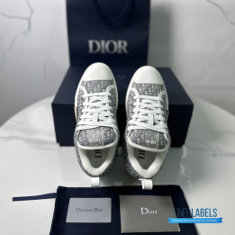 QC Christian Dior Oblique Jacquard B23 Low-Top Sneakers
