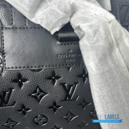 Louis Vuitton Black Taurillon Leather Christopher Backpack