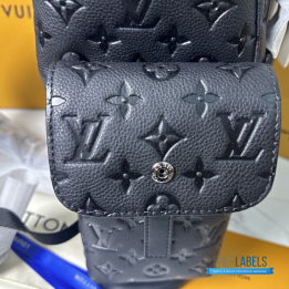 Louis Vuitton Black Taurillon Leather Christopher Backpack