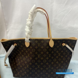 Louis Vuitton Neverfull Tote Bag Yellow