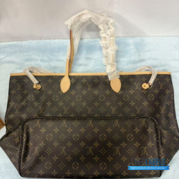 Louis Vuitton Neverfull Tote Bag Yellow