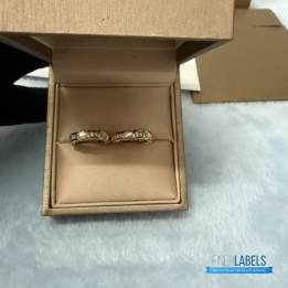 QC Bvlgari Serpenti Viper Hoop Earrings