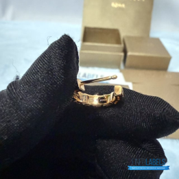 QC Bvlgari Serpenti Viper Hoop Earrings