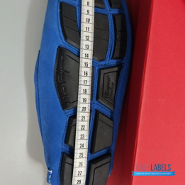 QC Salvatore Ferragamo Gancini Blue Suede Driving Loafers