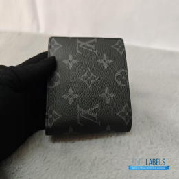 QC Louis Vuitton Monogram Eclipse Slender Wallet