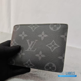 QC Louis Vuitton Monogram Eclipse Slender Wallet