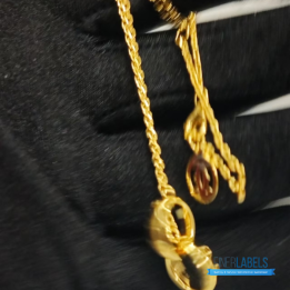 QC Cartier Love Necklace in Interlocking Yellow Gold Rings
