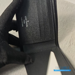 QC Louis Vuitton Slender Wallet in Monogram Eclipse Canvas
