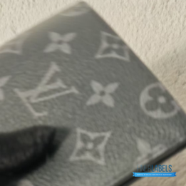 QC Louis Vuitton Slender Wallet in Monogram Eclipse Canvas