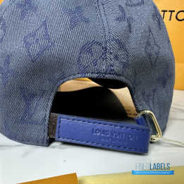 QC Louis Vuitton Blue Monogram Essential Cap