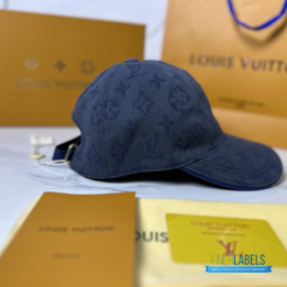 QC Louis Vuitton Blue Monogram Essential Cap