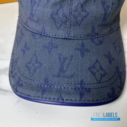 QC Louis Vuitton Blue Monogram Essential Cap