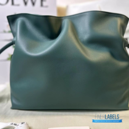 QC Loewe Flamenco Napa Calf Leather Clutch Bag