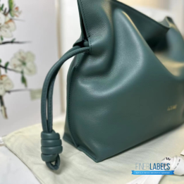 QC Loewe Flamenco Napa Calf Leather Clutch Bag