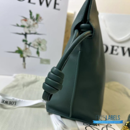 QC Loewe Flamenco Napa Calf Leather Clutch Bag