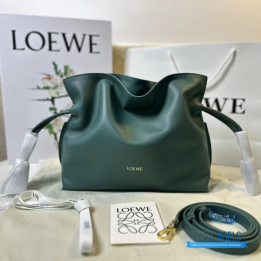 Loewe Flamenco Napa Calf Leather Clutch Bag