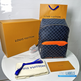 Louis Vuitton Damier Cobalt Race Discovery PM Backpack
