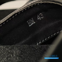 QC Gucci GG Embossed Slide Sandals in Black