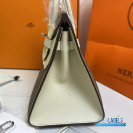 QC Hermès Birkin 25 Etoupe Togo Leather