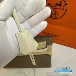 QC Hermès Birkin 25 Etoupe Togo Leather