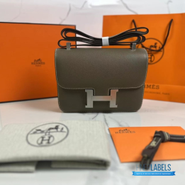 Hermès Constance 18 in Etoupe Epsom leather