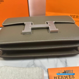 QC Hermès Constance 18 in Etoupe Epsom Leather