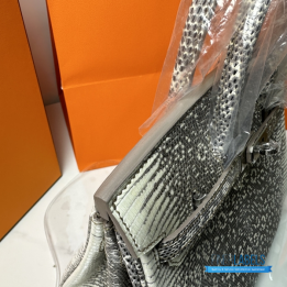 QC Hermes Birkin in Rare Ombre Lizard Leather