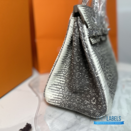 QC Hermes Birkin in Rare Ombre Lizard Leather