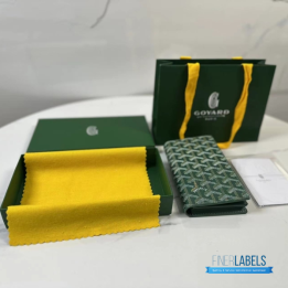 QC Goyard Richelieu Long Card Holder