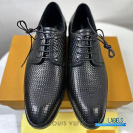 QC Louis Vuitton Blackjack Derby shoes