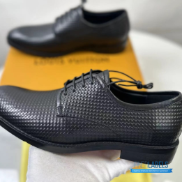QC Louis Vuitton Blackjack Derby shoes