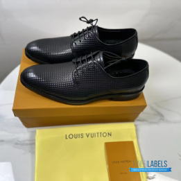 QC Louis Vuitton Blackjack Derby shoes