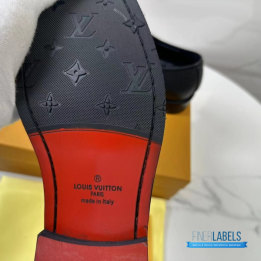 QC Louis Vuitton Blackjack Derby shoes