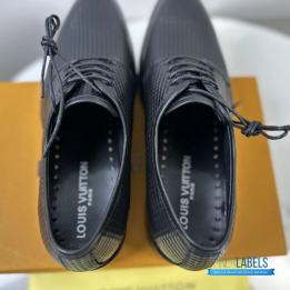 QC Louis Vuitton Blackjack Derby shoes