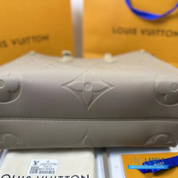 QC Louis Vuitton OnTheGo MM tote Bag