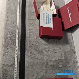 QC Salvatore Ferragamo Calfskin Reversible Gancini Belt