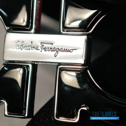 QC Salvatore Ferragamo Gancini Reversible Leather Belt in Brown Leather with a Silver-Tone Buckle