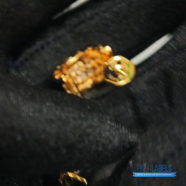 QC Bvlgari B.zero1 Rose Gold Hoop Earrings