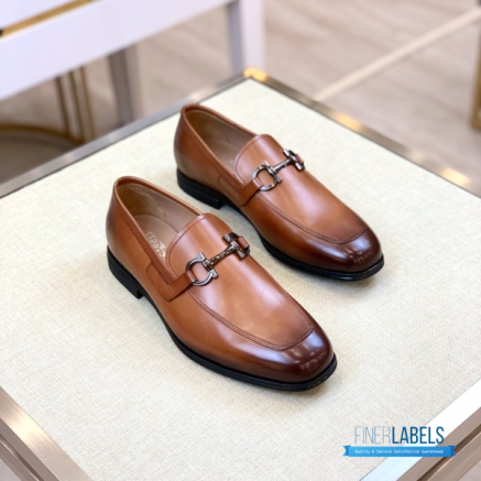 Salvatore Ferragamo Men's Business Leather Shoes 