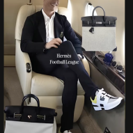 Hermès Haut à Courroies (HAC) 40 tote bag
