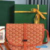 Goyard Belvédère PM (Goyardine Canvas in Orange)