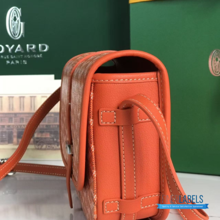 Goyard Belvédère PM (Goyardine Canvas in Orange)