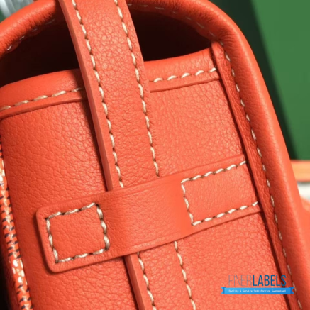 Goyard Belvédère PM (Goyardine Canvas in Orange)